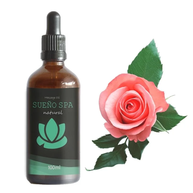 Φωτογραφία προϊόντος: Sueño Spa Moisturizing Massage Body Oil Λάδι Σώματος Τριαντάφυλλο 100ml