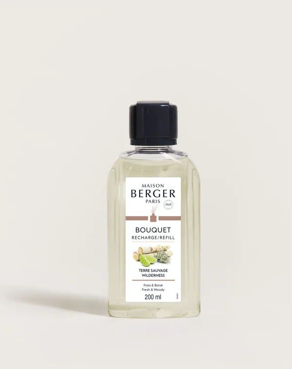 Φωτογραφία προϊόντος: Maison Berger Paris Bouquet Diffuser Refill Υγρό Αναπλήρωσης για Δοχείο Αρωματισμού Χώρου Wilderness 200ml