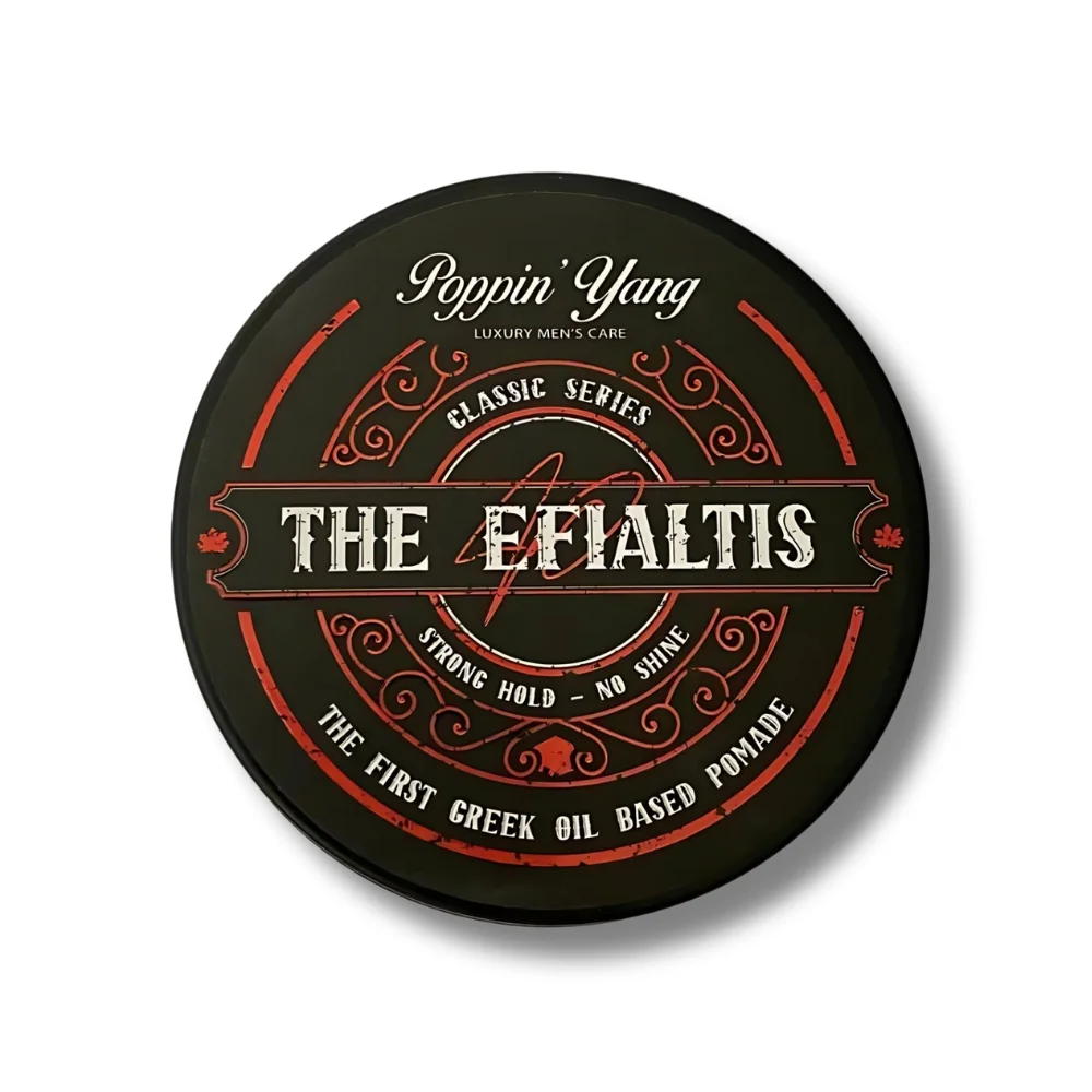 Φωτογραφία προϊόντος: Πομάδα Μαλλιών Poppin’ Yang The Efialtis Oil Based Pomade 100gr
