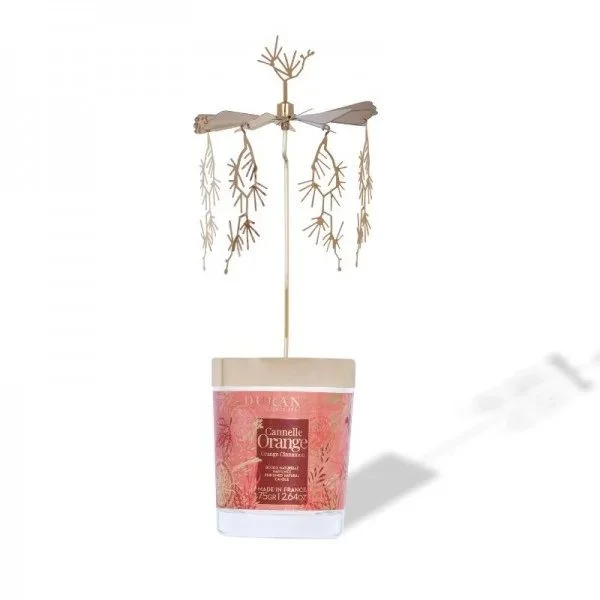 Φωτογραφία προϊόντος: Durance candle Orange Cinnamon-Noel 2024 Carrousel-Αρωματικό κερί πορτοκάλι κανέλα 75 gr