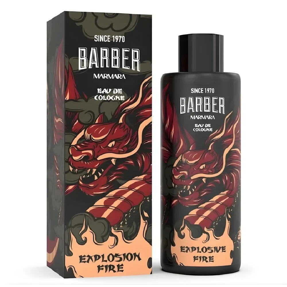 Φωτογραφία προϊόντος: After Shave Cologne Barber Marmara Eu de Cologne Explosion Fire 500ml