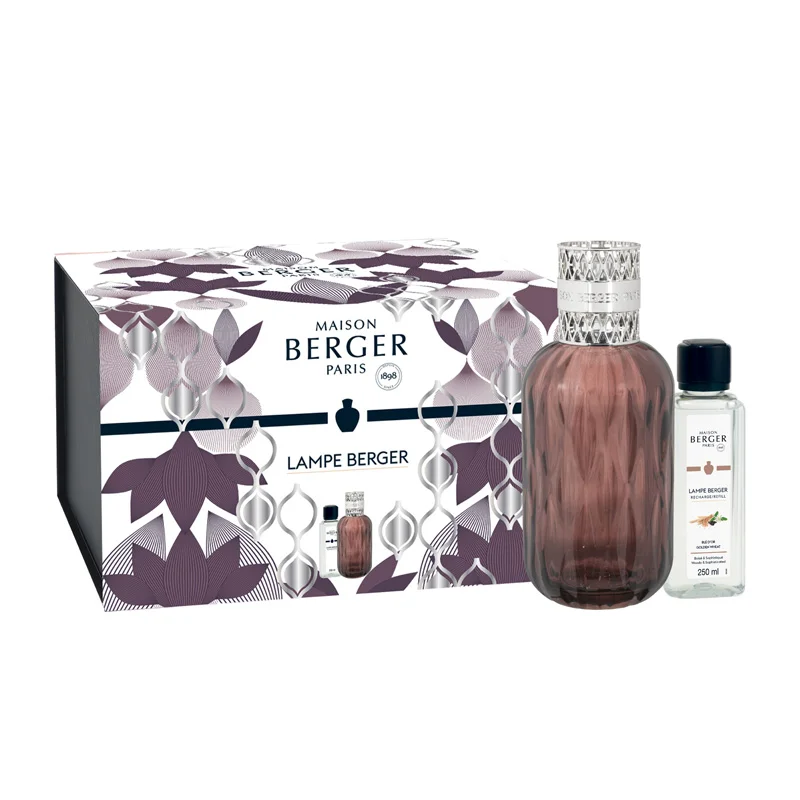 Φωτογραφία προϊόντος: Maison Berger Paris Lampe Berger Quintessence Prune Gift Set Καταλυτική Λάμπα Αρωματισμού και Καθαρισμού Αέρα του Χώρου