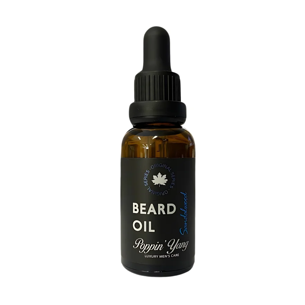 Φωτογραφία προϊόντος: Λάδι Γενειάδας Poppin’ Yang Beard Oil Sandalwood 30ml