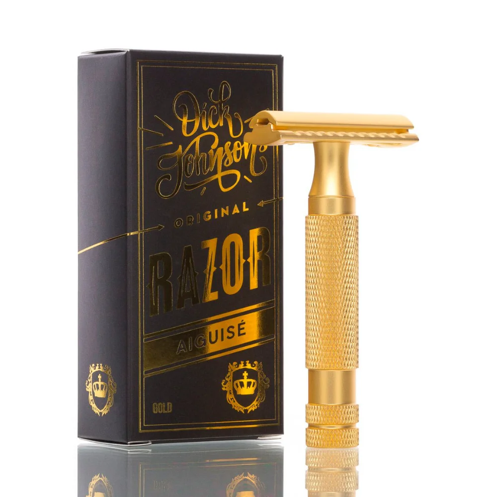Φωτογραφία προϊόντος: Safety Razor Dick Johnson Aiguise Gold