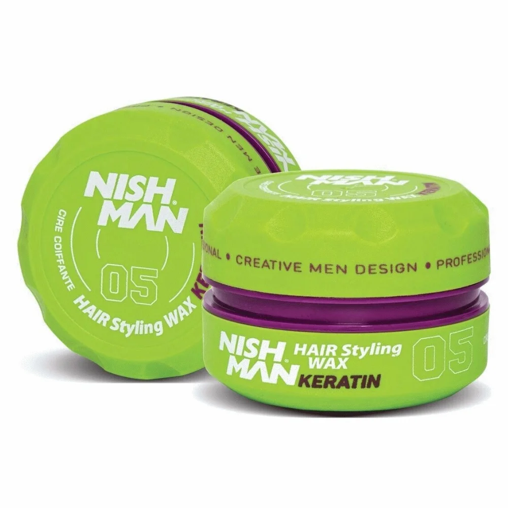 Φωτογραφία προϊόντος: Nishman Κερί Μαλλιών Nisman Hair Styling Wax 05 Keratin 150ml