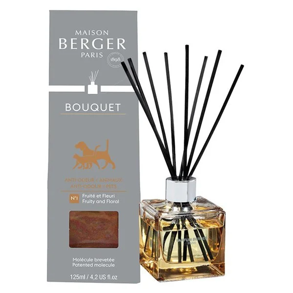 Φωτογραφία προϊόντος: Maison Berger Paris Bouquet Διαχύτης Αρώματος Pet Diffuser Anti-odour κατά των Οσμών Κατοικίδιων 125ml
