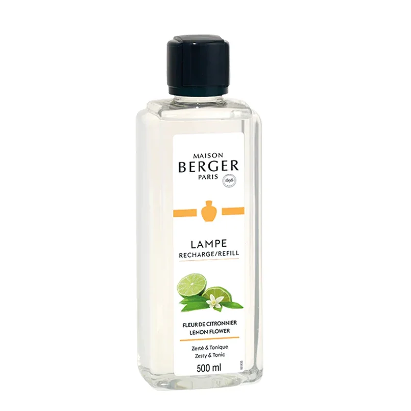 Φωτογραφία προϊόντος: Maison Berger Paris Lampe Berger Refiil Υγρό Αναπλήρωσης Καταλυτικής Λάμπας Lemon Blossom 500ml