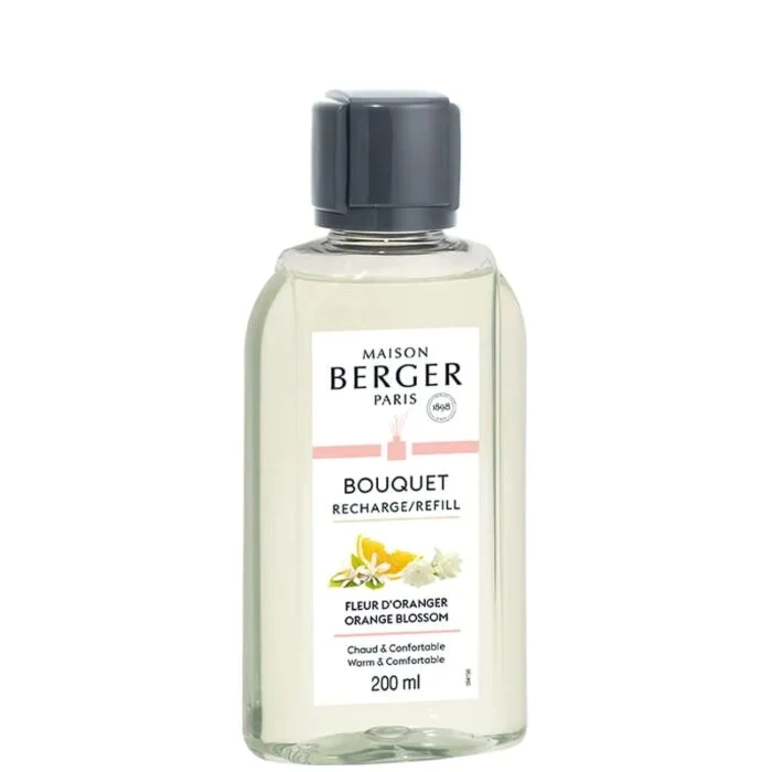 Φωτογραφία προϊόντος: Maison Berger Paris Bouquet Refill Υγρό Αναπλήρωσης για Δοχείο Αρωματισμού Χώρου Orange Blossom 200ml