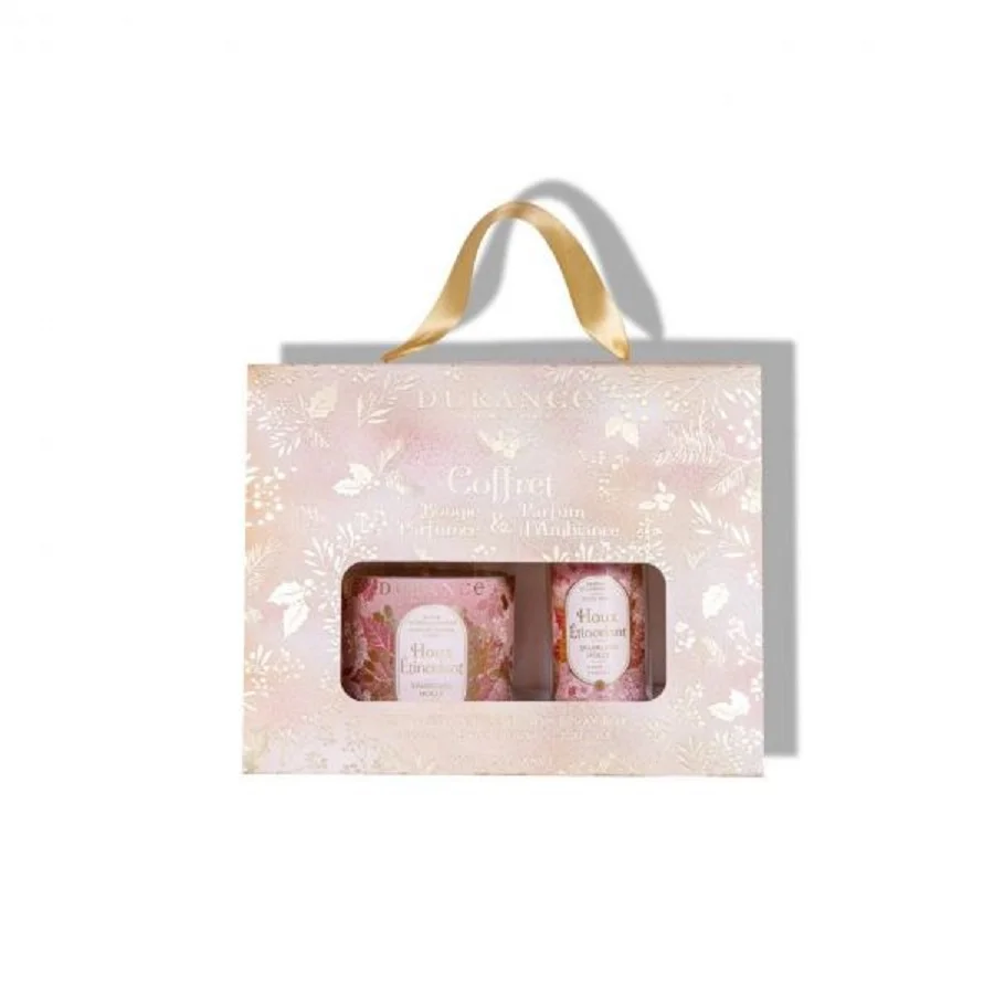 Φωτογραφία προϊόντος: Durance Coffret perfumed candle +amp; room spray box sparkling holly