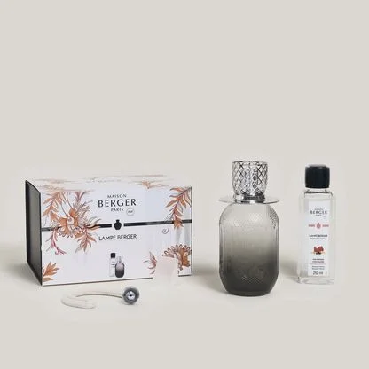 Φωτογραφία προϊόντος: Maison Berger Paris Lampe Berger Evanescence Gris Gift Set Καταλυτική Λάμπα Αρωματισμού και Καθαρισμού Αέρα του Χώρου