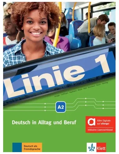 Φωτογραφία προϊόντος: KLETT LINIE 1 A2 KURSBUCH HYBRIDE AUSGABE