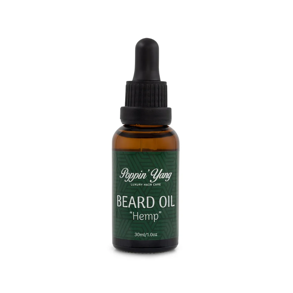 Φωτογραφία προϊόντος: Λάδι Γενειάδας Poppin’ Yang Beard Oil Hemp 30ml