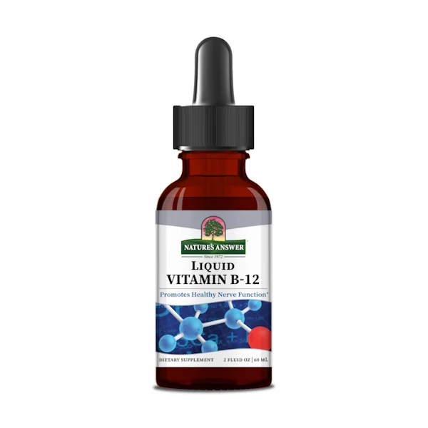 Φωτογραφία προϊόντος: Liquid Vitamin B-12 1000mcg x 60ml - Nature's Answer