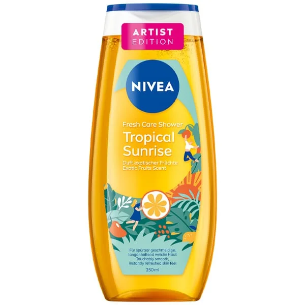 Φωτογραφία προϊόντος: Nivea Tropical Sunrise Αφρόλουτρο σε Gel με Τροπικό Άρωμα 250ml