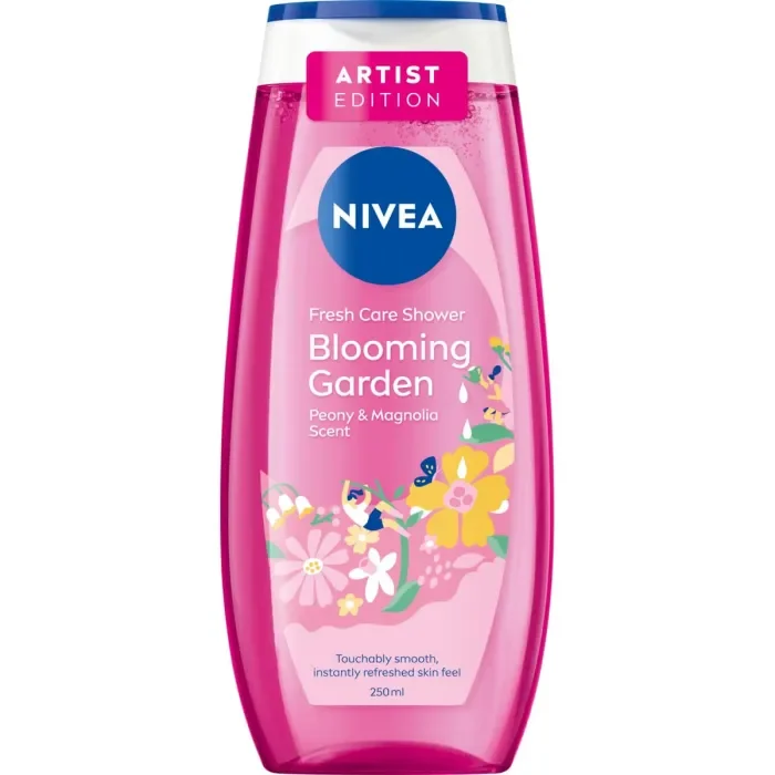Φωτογραφία προϊόντος: Nivea Blooming Garden Αφρόλουτρο σε Gel με Άρωμα Ανθισμένου Κήπου 250ml
