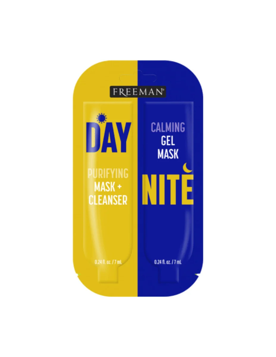 Φωτογραφία προϊόντος: Freeman Dual Chamber Hydrating Mask Μάσκα Προσώπου Ημέρας & Νύχτας 2 x 30ml