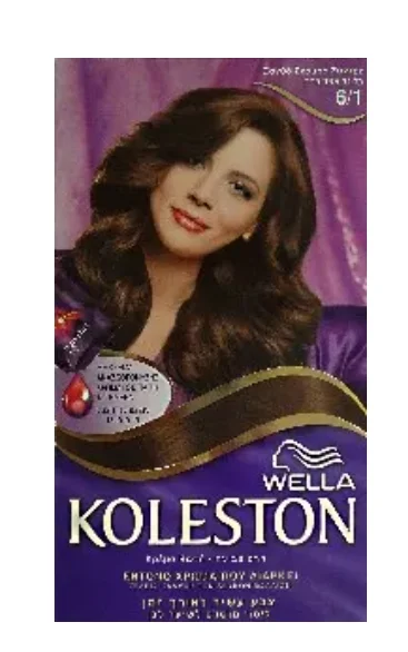Φωτογραφία προϊόντος: Wella Koleston Kit Μόνιμη Βαφή Μαλλιών 60ml - 6/1 Ξανθό Σκούρο Σαντρέ