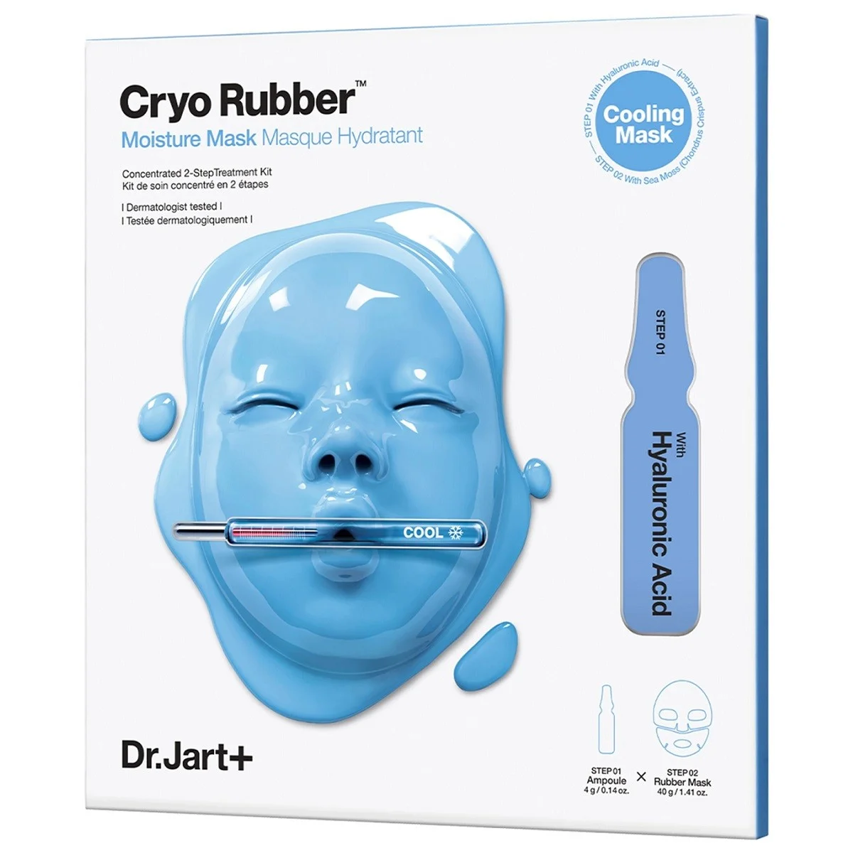 Φωτογραφία προϊόντος: DR. JART+ Dr.Jart+ Cryo Rubber With Moisturizing Hyaluronic Acid Μάσκα Προσώπου 4×40gr