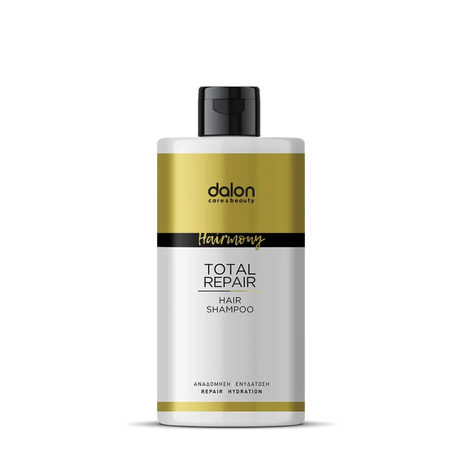 Φωτογραφία προϊόντος: Dalon Hairmony Total Repair Σαμπουάν Επανόρθωσης για Ξηρά & Ταλαιπωρημένα Μαλλιά 500ml