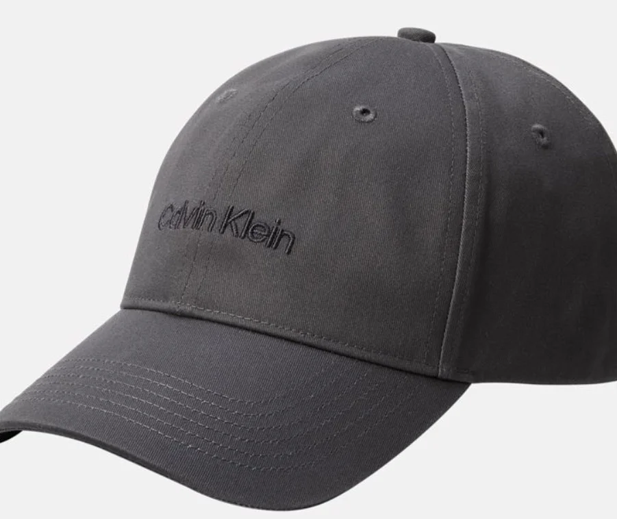 Φωτογραφία προϊόντος: Calvin Klein Καπέλο Logo Embroidery Baseball Cap Γκρι Σκούρο