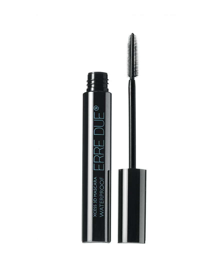 Φωτογραφία προϊόντος: Erre Due Xcess 3D Mascara Waterproof - 01 Black + Silky Premium Eye Definer - 401 Black