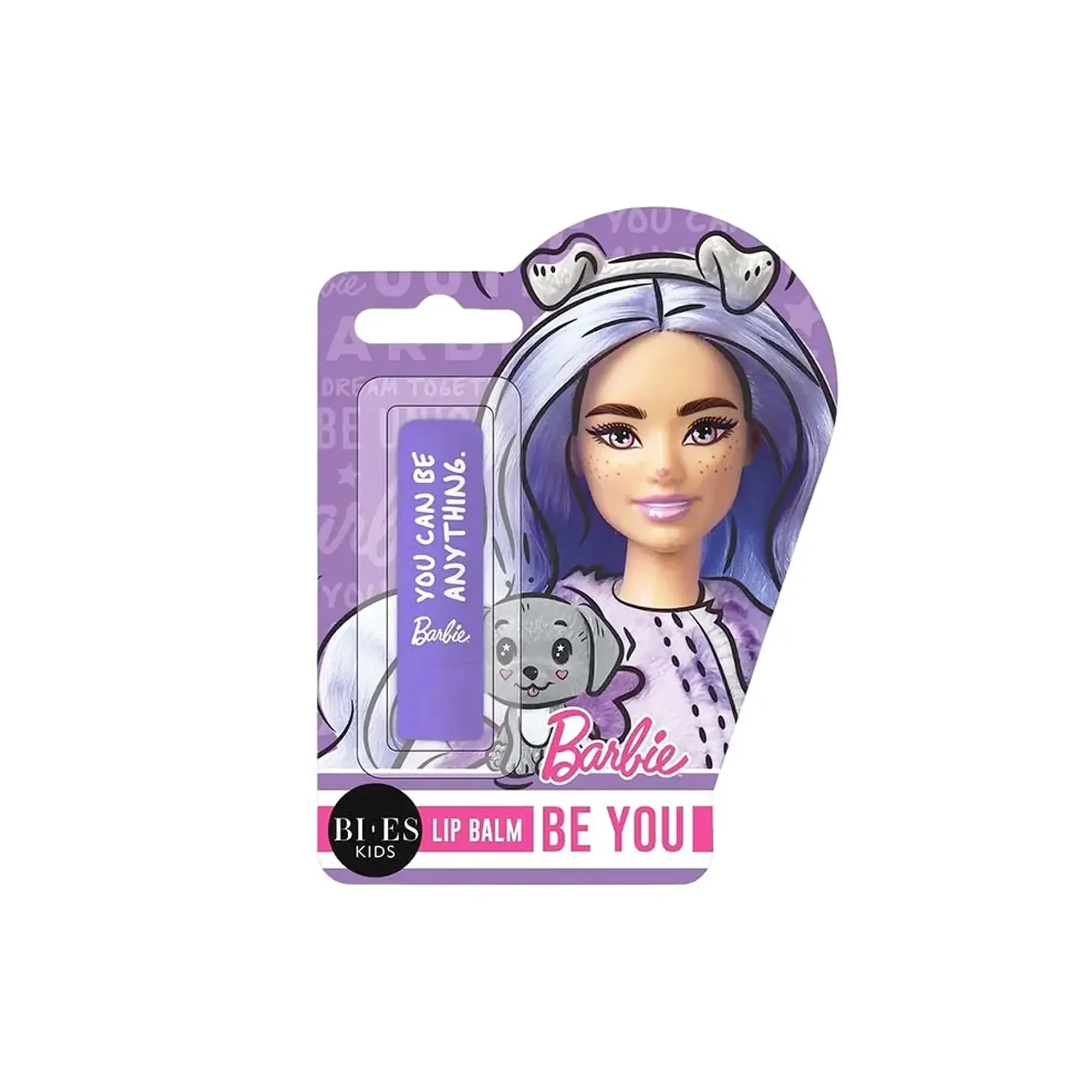 Φωτογραφία προϊόντος: BI-ES Barbie Παιδικό Lip Balm με Άρωμα Βατόμουρο 4g
