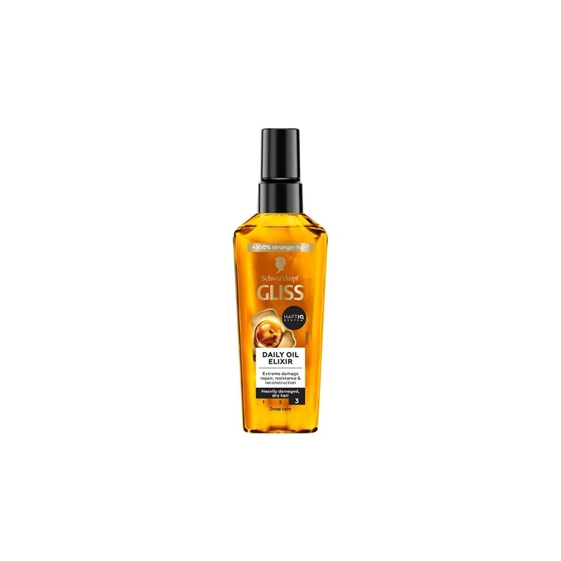 Φωτογραφία προϊόντος: Schwarzkopf Gliss Έλαιο Μαλλιών Gliss Daily Oil Elixir 75ml