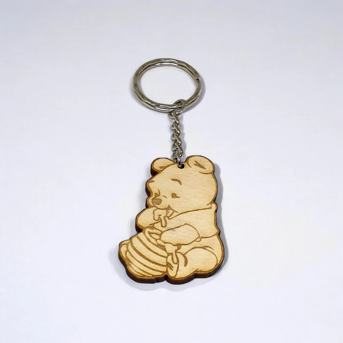 Φωτογραφία προϊόντος: woodseason Ξύλινο μπρελόκ Winnie the pooh Κωδ.:40468