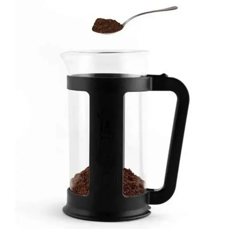 Φωτογραφία προϊόντος: Bialetti Καφετιέρα Γαλλικού Χειροκίνητη Πρέσα Με Έμβολο Smart 209.0006583/NP 350ml Clear-Black