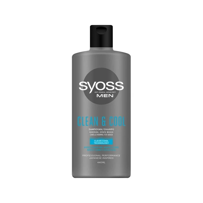 Φωτογραφία προϊόντος: Syoss Ανδρικό Σαμπουάν Men Clean & Cool 440ml