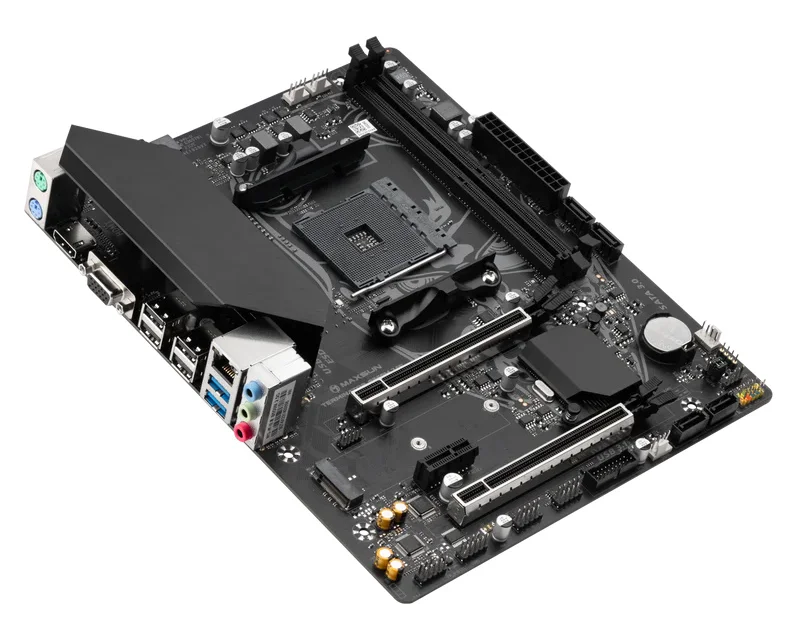 Φωτογραφία προϊόντος: MAXSUN μητρική Terminator B550M 2.5G, 2x DDR4, AM4, USB 3.2, 2.5G LAN, M-ATX