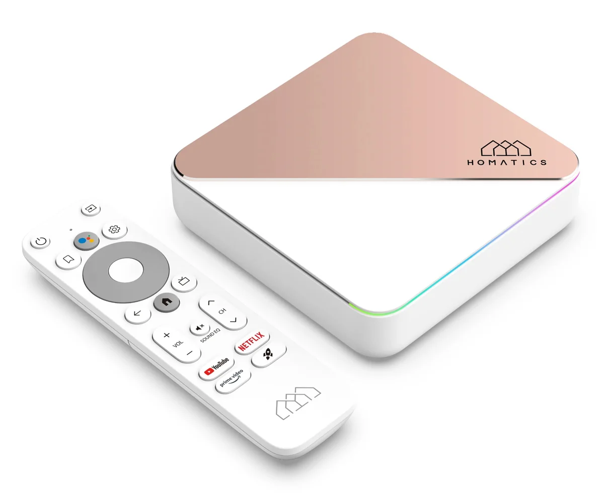 Φωτογραφία προϊόντος: HOMATICS TV Box R 4K Plus, 4/32GB, WiFi, Google πιστοποίηση, Android 11