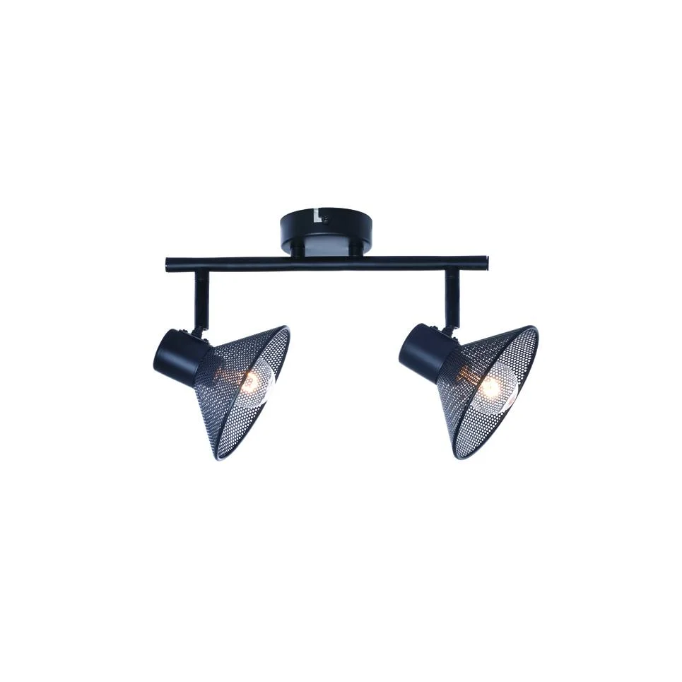 Φωτογραφία προϊόντος: Aca Decor AcaLight Offer NETTO ΦΩΤΙΣΤΙΚΟ ΟΡΟΦΗΣ ΜΑΥΡΟ ΜΕΤΑΛΛΙΚΟ ΣΥΜΒΑΤΙΚΟ 2ΧΕ14 IP20 345Χ190mm