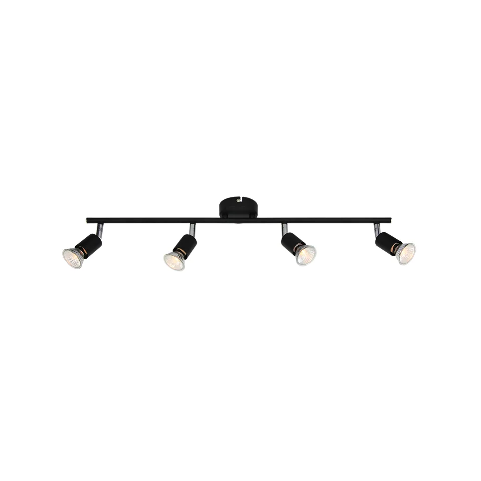 Φωτογραφία προϊόντος: Aca Decor AcaLight Offer NETTO ΦΩΤΙΣΤΙΚΟ ΟΡΟΦΗΣ ΜΑΥΡΟ ΜΑΤ ΜΕΤΑΛΛΙΚΟ ΣΥΜΒΑΤΙΚΟ 4ΧGU10 663Χ164mm