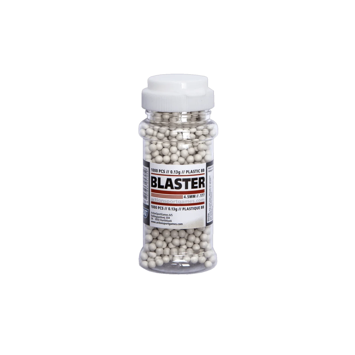 Φωτογραφία προϊόντος: BLASTER ΜΠΙΛΙΕΣ ΠΛΑΣΤΙΚΕΣ 4,5mm (0.13g/1000pcs)