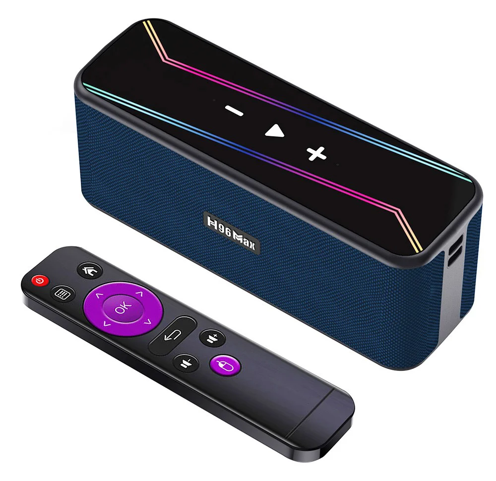 Φωτογραφία προϊόντος: H96 MAX TV Box + ηχείο M7, RK3528, 8K, 4/32GB, WiFi, Bluetooth, Android 13