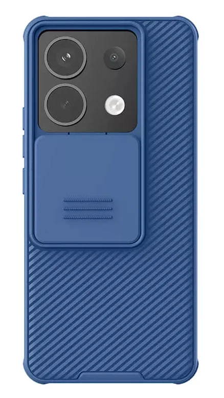 Φωτογραφία προϊόντος: NILLKIN θήκη CamShield Pro για Xiaomi Redmi Note 13 Pro/Pro 5G/Poco X6 5G, μπλε