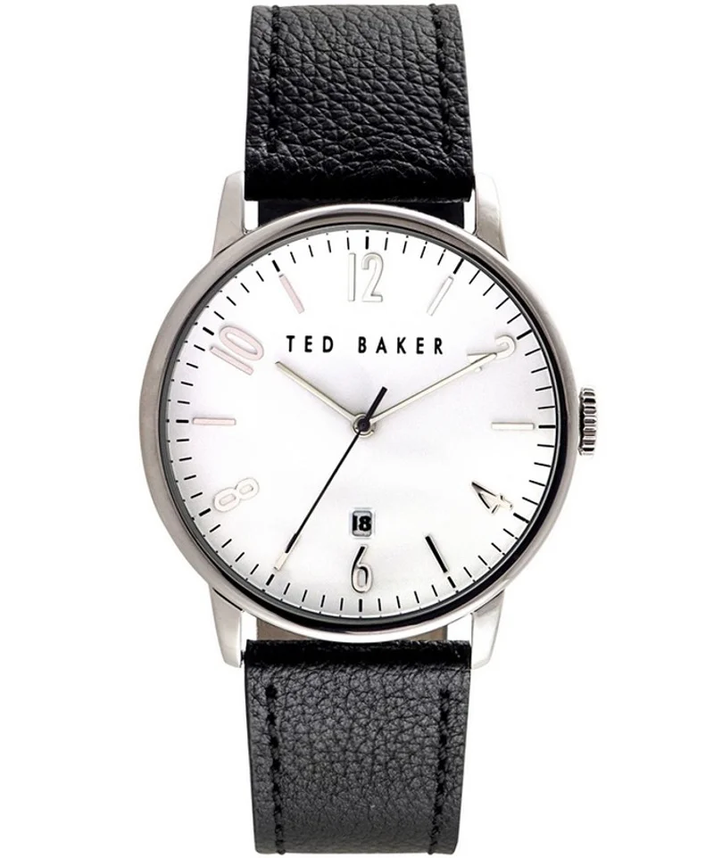 Φωτογραφία προϊόντος: Ted Baker Daniel Ρολόι Μπαταρίας με Μαύρο Δερμάτινο Λουράκι ΤΕ10030650