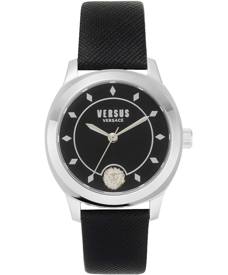 Φωτογραφία προϊόντος: Versus by Versace Cape Town Ρολόι Μπαταρίας με Μαύρο Δερμάτινο Λουράκι VSPBU0118