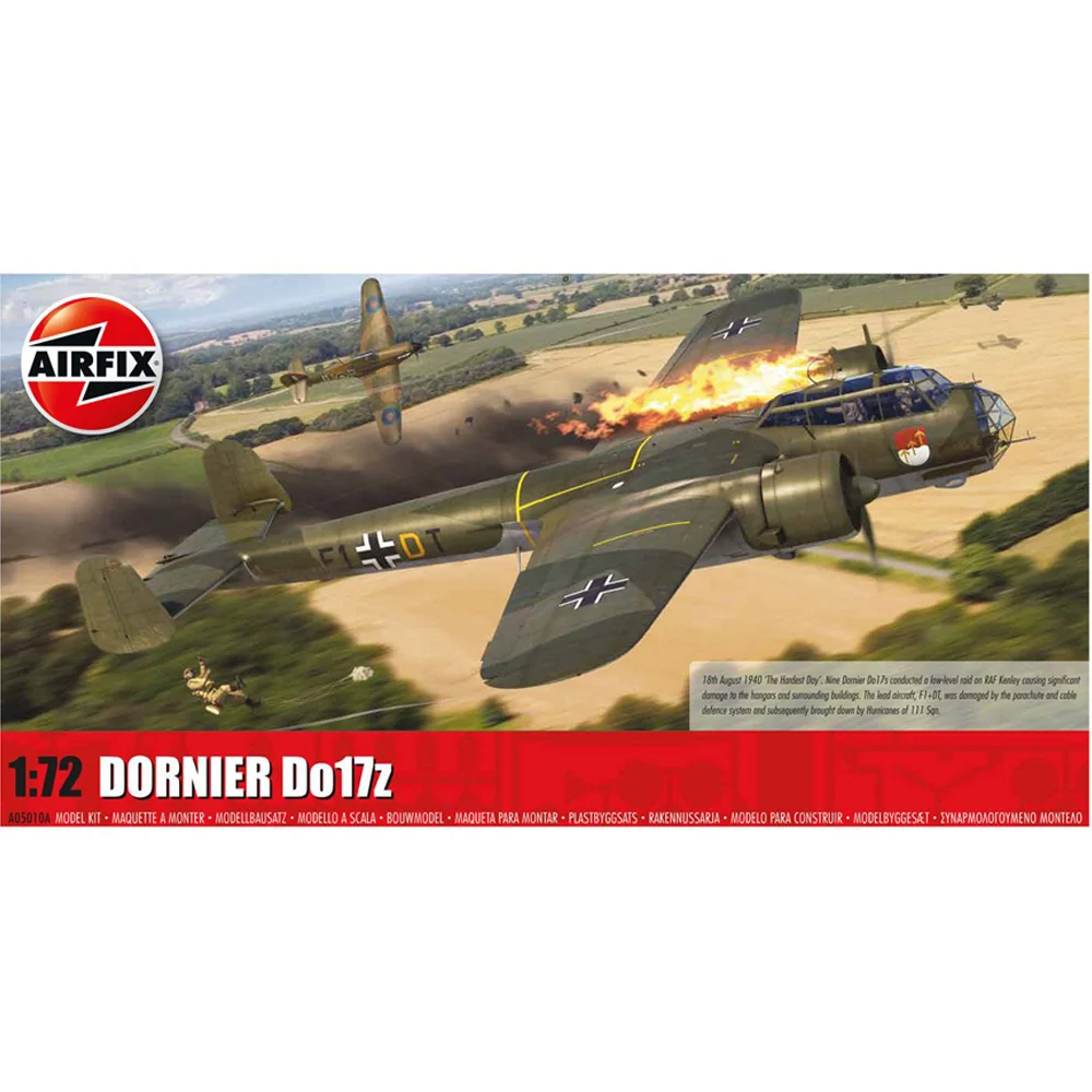 Φωτογραφία προϊόντος: Airfix 1/72 Dornier Do17z (A05010A) 30090