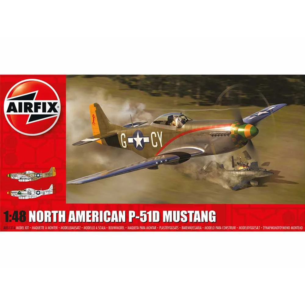 Φωτογραφία προϊόντος: Airfix 1/48 North American P-51D Mustang (A05131A) 30124