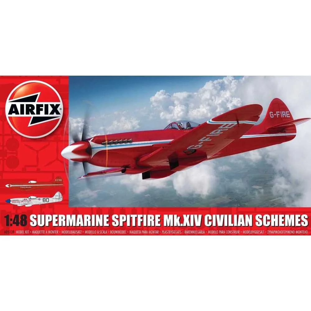Φωτογραφία προϊόντος: Airfix 1/48 Supermarine Spitfire Mk.XIV Civilian Schemes (A05139) 30142