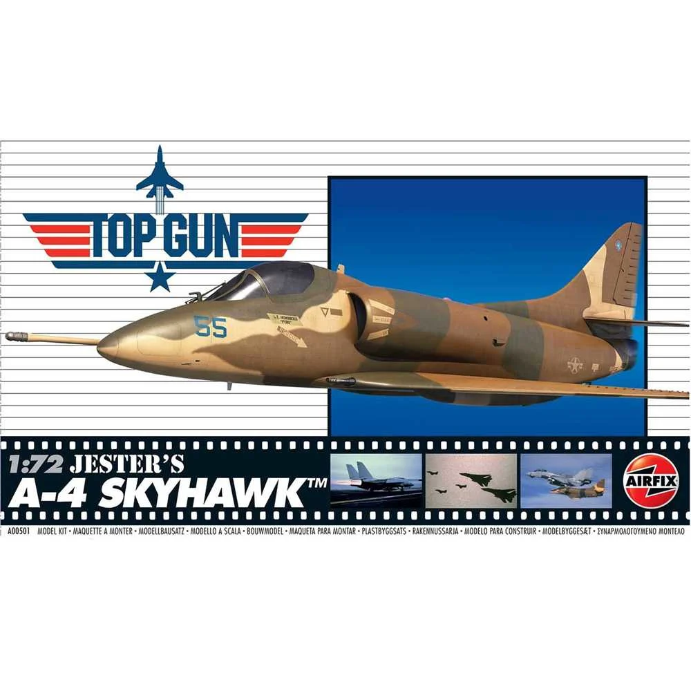 Φωτογραφία προϊόντος: Airfix 1/72 Top Gun Jester's A-4 Skyhawk (A00501) 30216