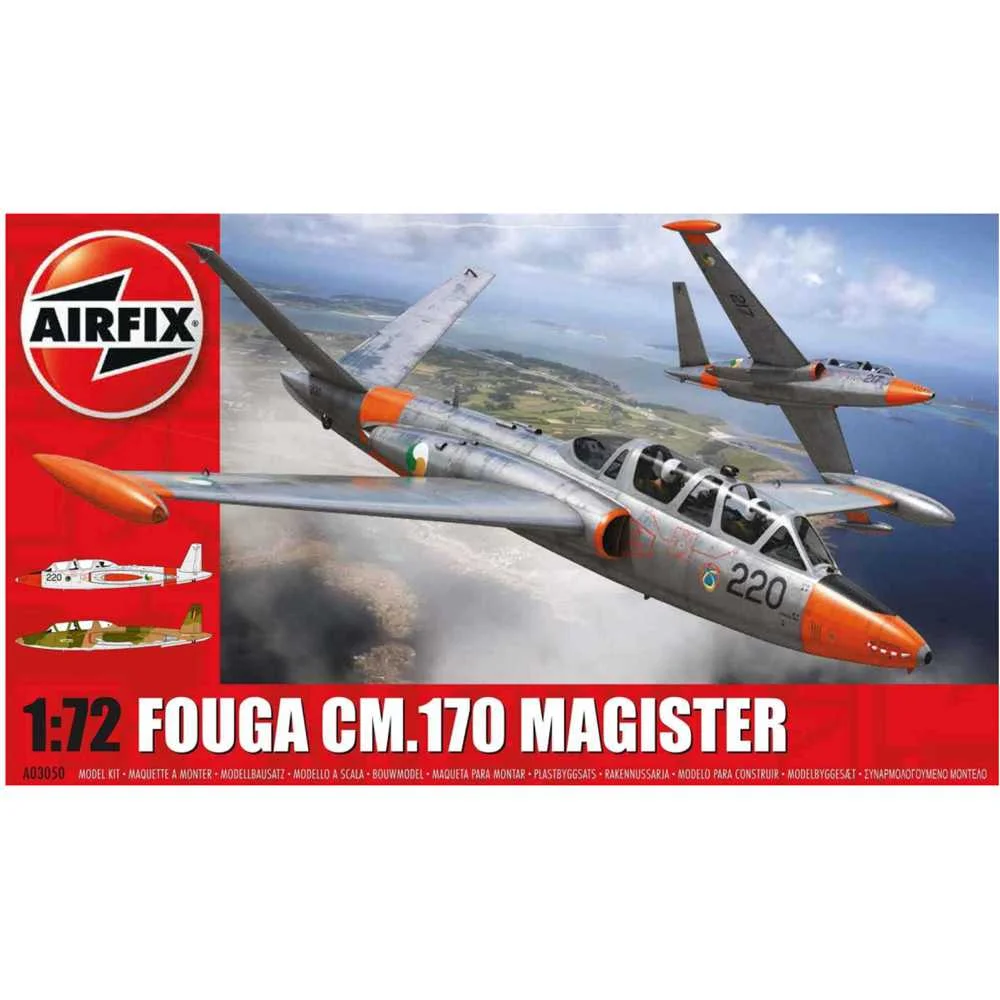 Φωτογραφία προϊόντος: Airfix 1/72 Fouga CM.170 Magister (A03050) 30226