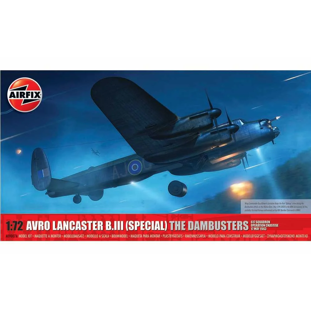Φωτογραφία προϊόντος: Airfix 1/72 Avro Lancaster B.III (SPECIAL) 'THE DAMBUSTERS' (A09007) 30040