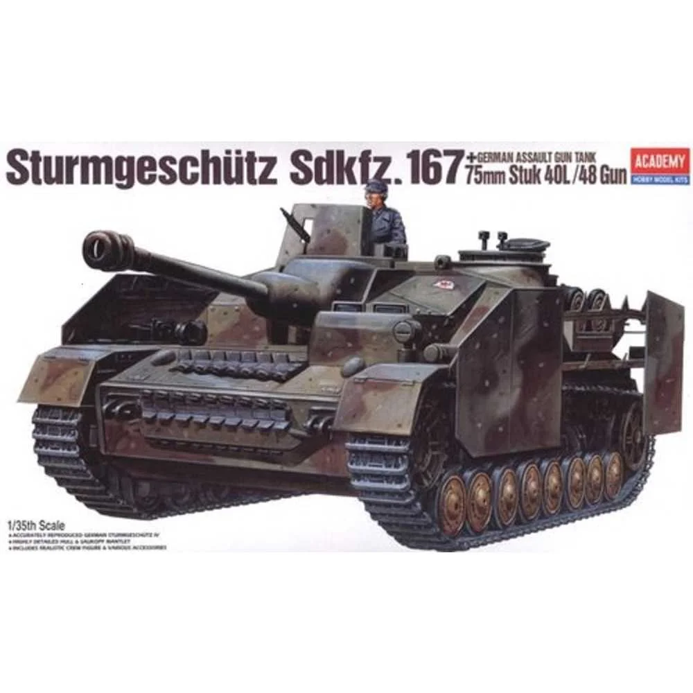Φωτογραφία προϊόντος: ACADEMY 1/35 Sturmgeschutz Sdkfz. 167 75mm Stuk 40L/48 Gun (Α13235) 30504