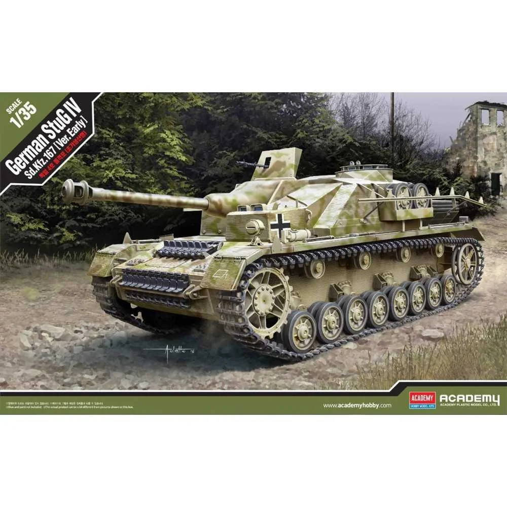 Φωτογραφία προϊόντος: ACADEMY 1/35 German StuG IV Sd.Kfz.167 Early Version (A13522) 30438