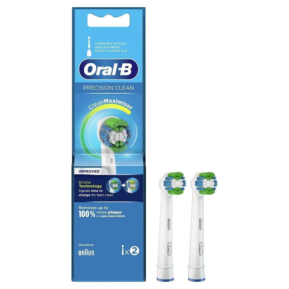 Φωτογραφία προϊόντος: Oral B Oral-B Ανταλλακτικές Κεφαλές για Ηλεκτρική Οδοντόβουρτσα 0009009470061 2τμχ