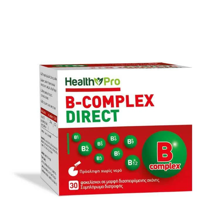 Φωτογραφία προϊόντος: Health Pro Βιταμίνη B 30 φακελίσκοι