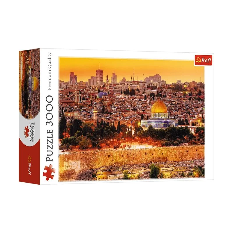 Φωτογραφία προϊόντος: Puzzle Trefl The Roofs of Jerusalem 85x116cm 3000pcs 12+ Ετών 33032